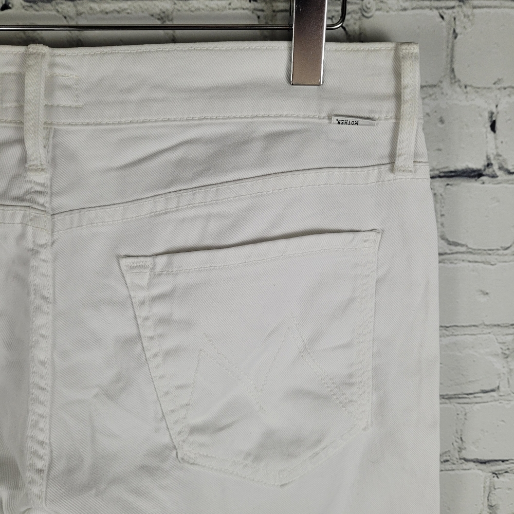 MOTHER | The Looker Ankle Fray cropped jeans